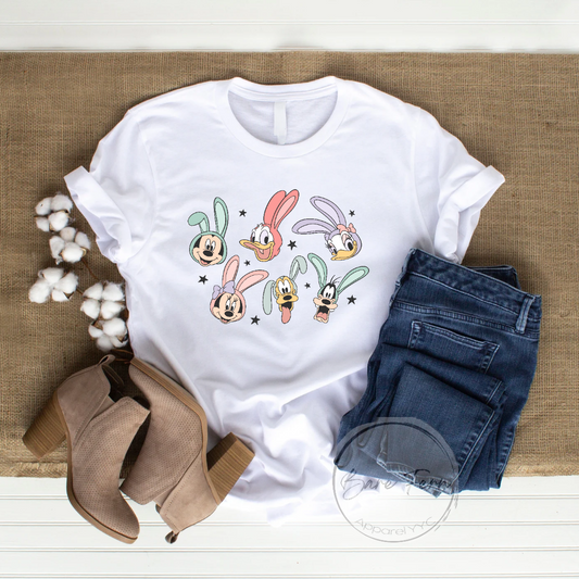 Bunny Ears | Transfer Only | Please add shirt or sweater to order*