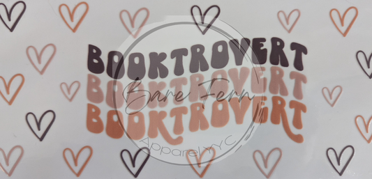 Booktrovert | Print Only | Please add drinkware to order*