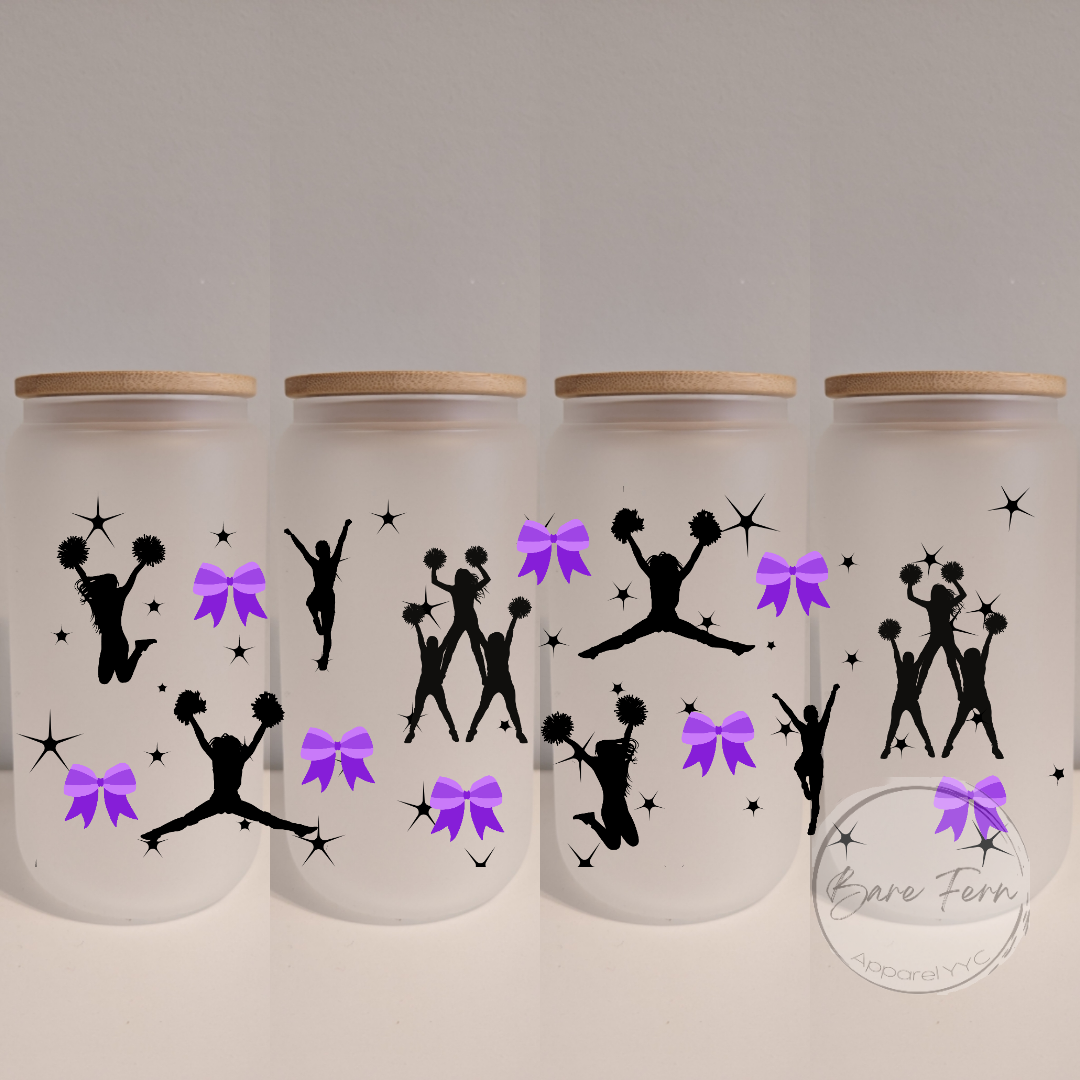 Cheer & Bows | Print Only | Please add drinkware to order*