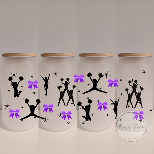 Cheer & Bows | Print Only | Please add drinkware to order*