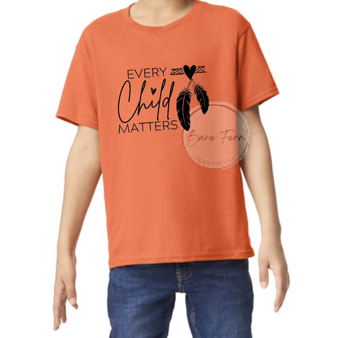 Every Child Matters Feather | Transfer Only | Please add shirt or sweater to order*