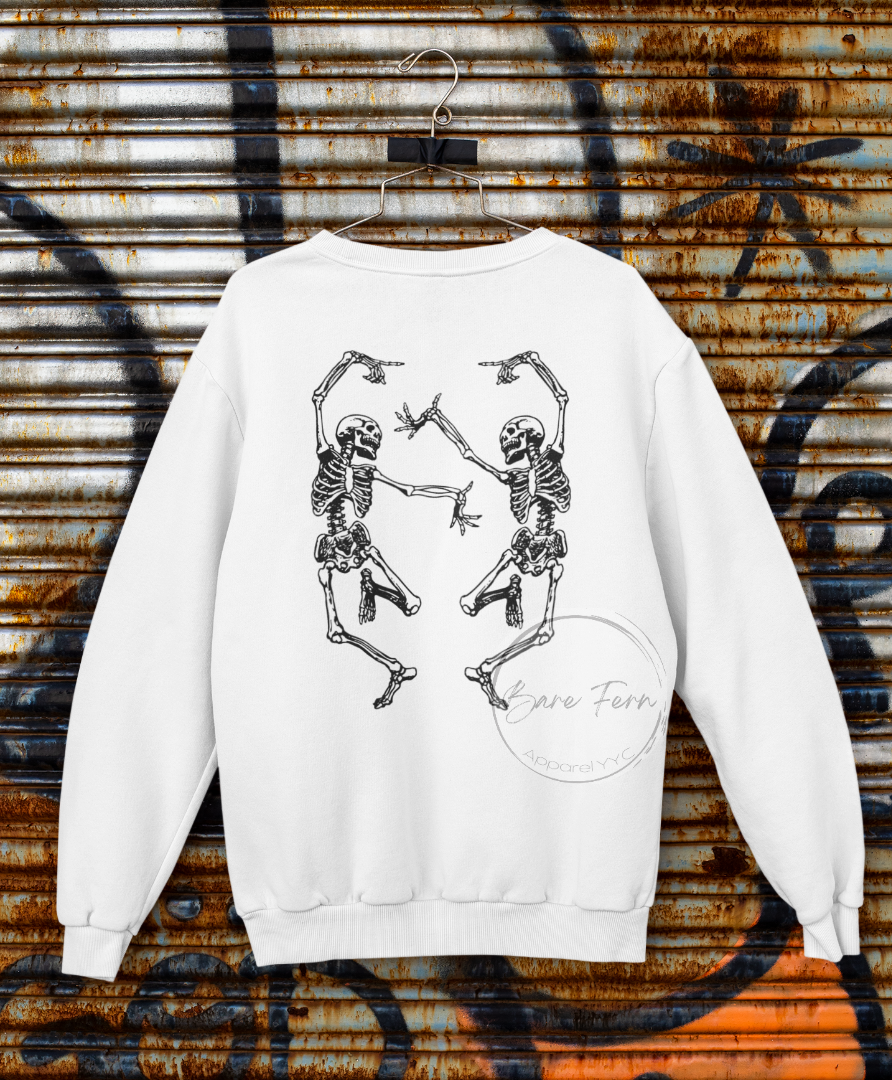 Dancing Skellies | Transfer Only | Please add shirt or sweater to order*