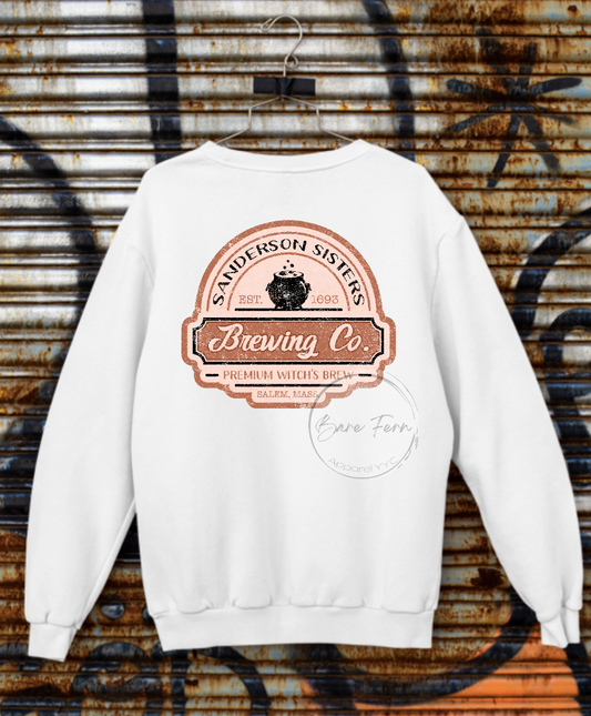 Sanderson Sisters Brewing | Transfer Only | Please add shirt or sweater to order*