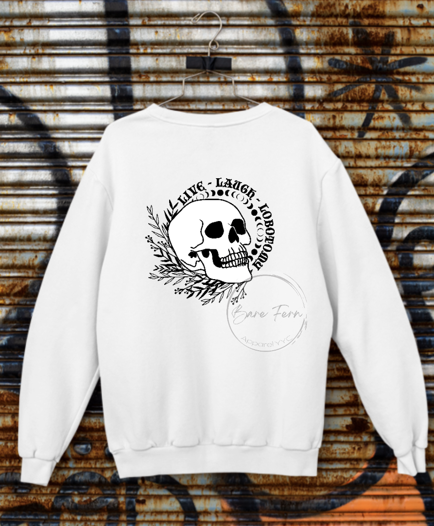 Live Laugh Lobotomy | Transfer Only | Please add shirt or sweater to order*