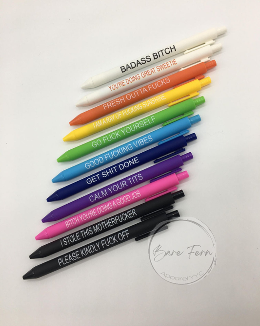 Vulgar Pen Set