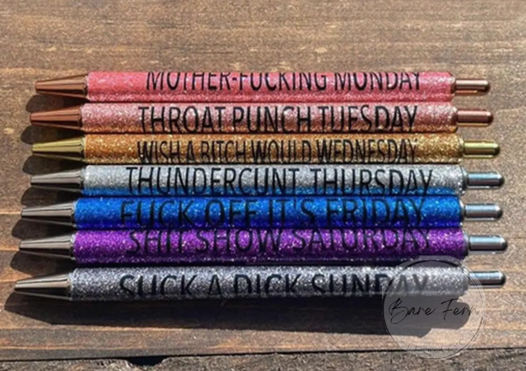 Vulgar Pen Set