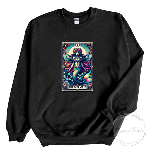 Mermaid Tarot Card | Transfer Only | Please add shirt or sweater to order*