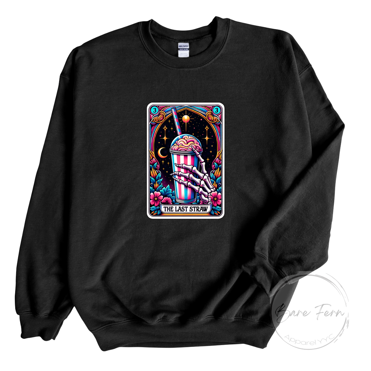 Last Straw Tarot Card | Transfer Only | Please add shirt or sweater to order*