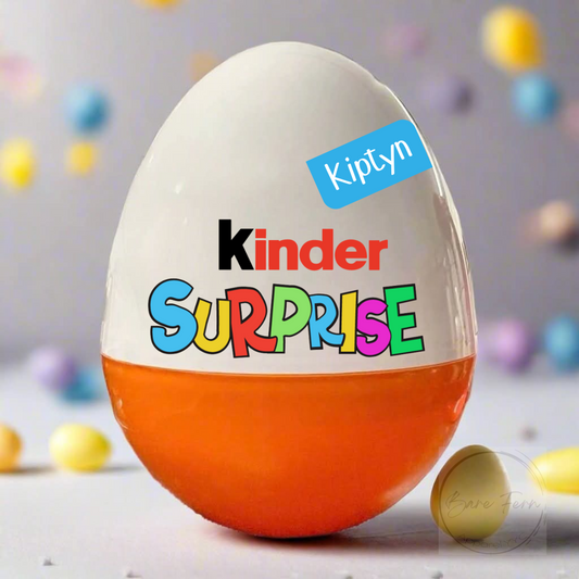 *PRE-ORDER* Personalized Kinder Eggs