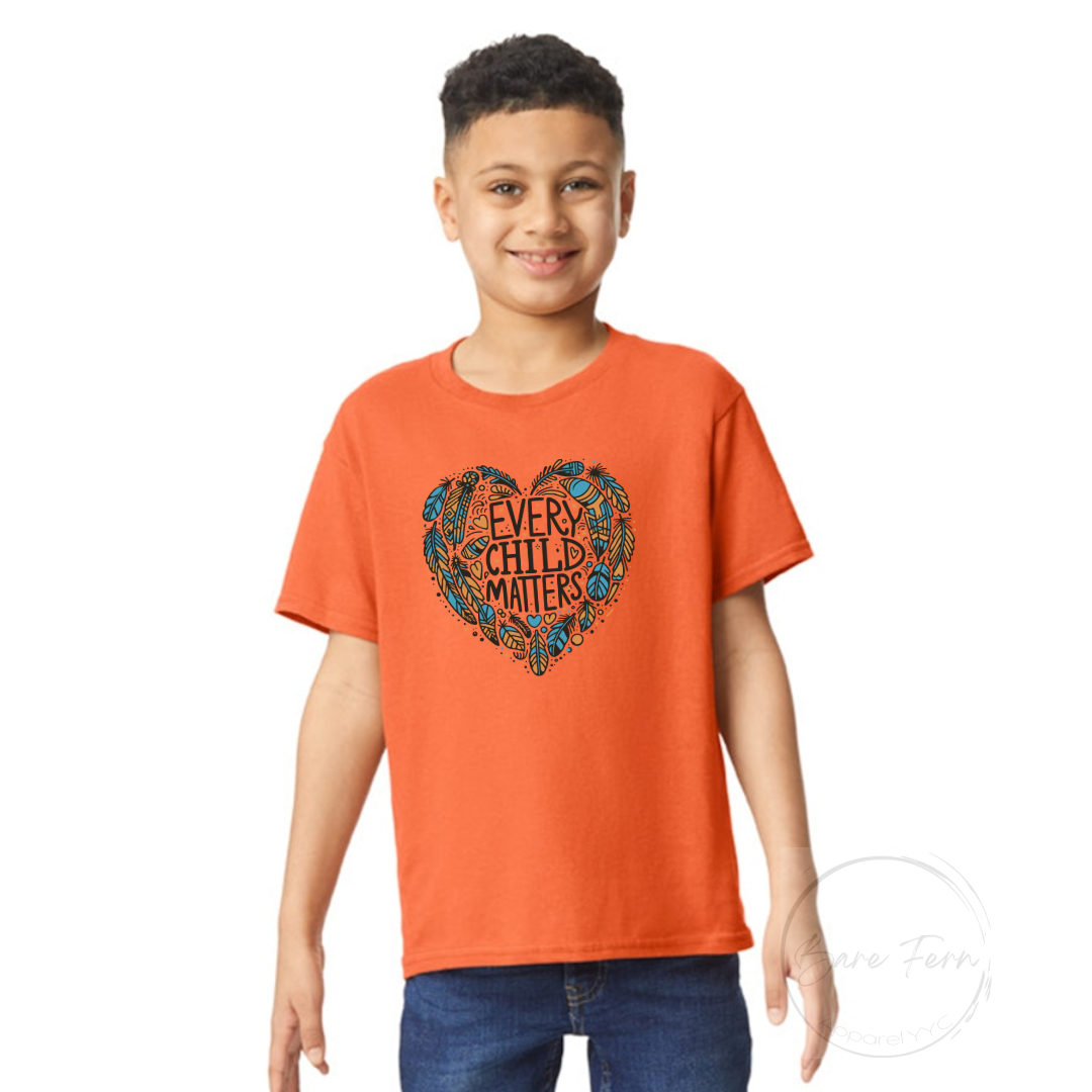 Every Child Matters [Heart]| Orange Shirt Day