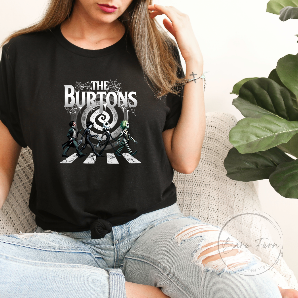 The Burtons | Transfer Only | Please add shirt or sweater to order*