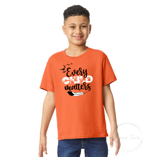 Every Child Matters w. Birds | Orange Shirt Day
