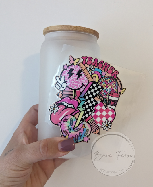 Teacher Pink | Frosted Tumbler