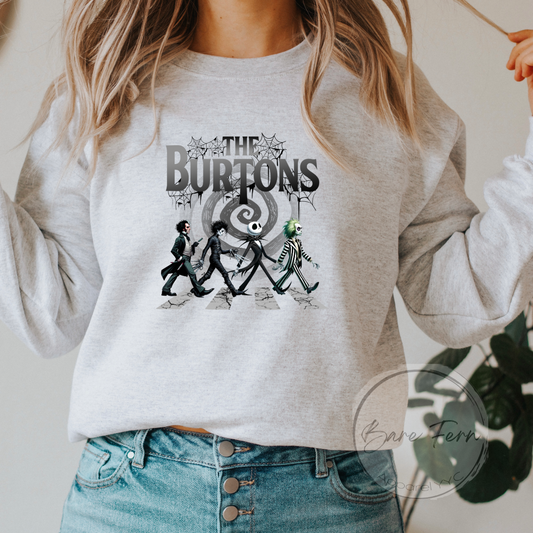 The Burtons | Transfer Only | Please add shirt or sweater to order*