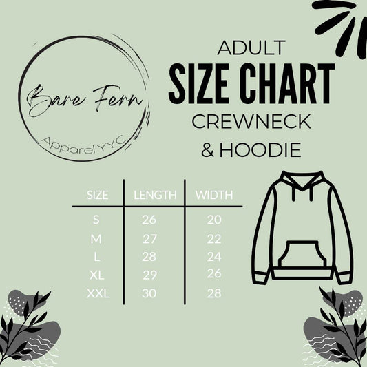 Crewneck Sweater Blank | For Adult |