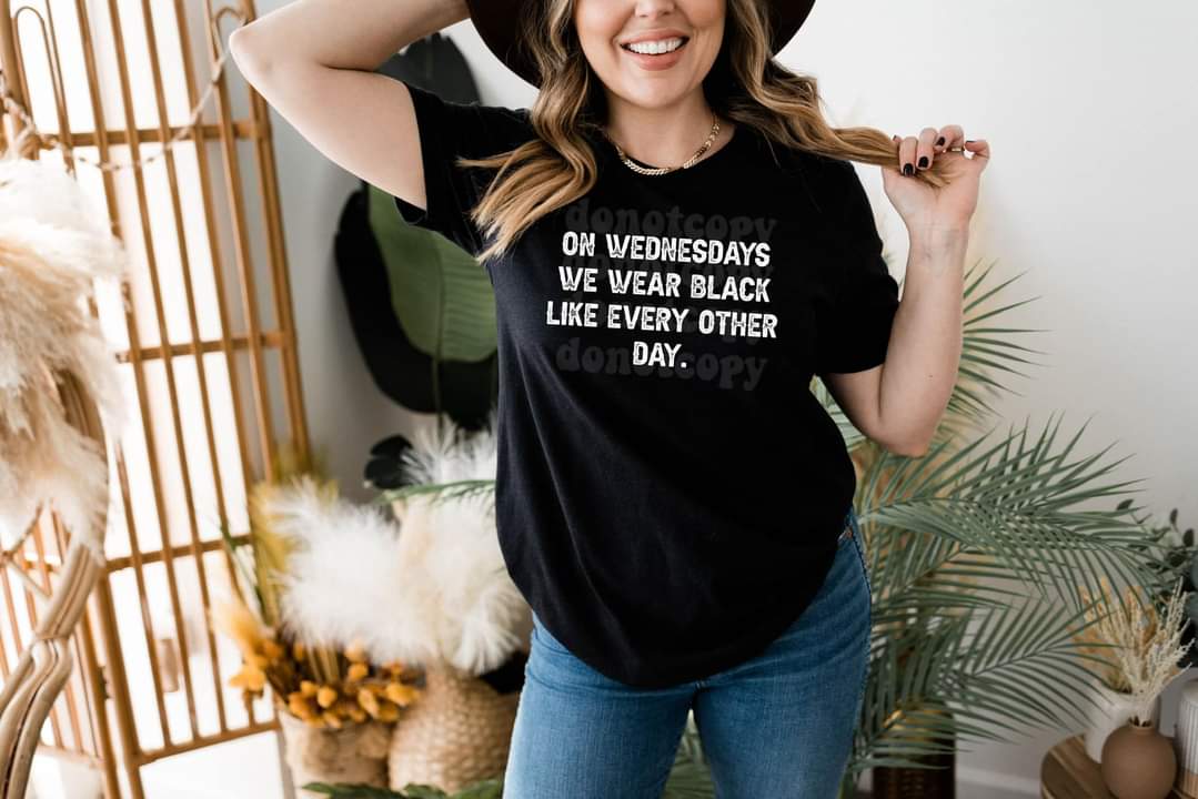 On Wednesdays | Transfer Only | Please add shirt or sweater to order*