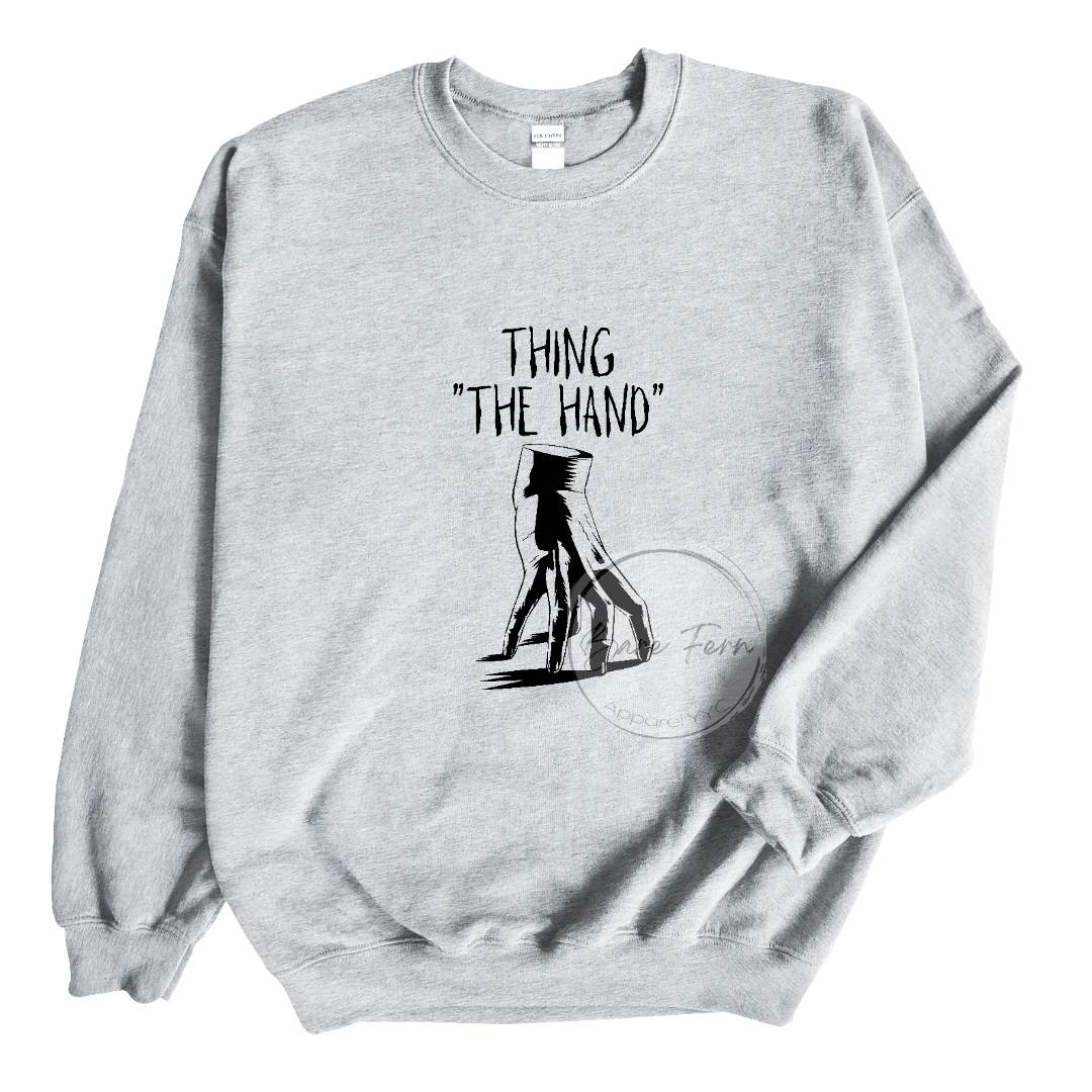 'Thing, The Hand' | Transfer Only | Please add shirt or sweater to order*