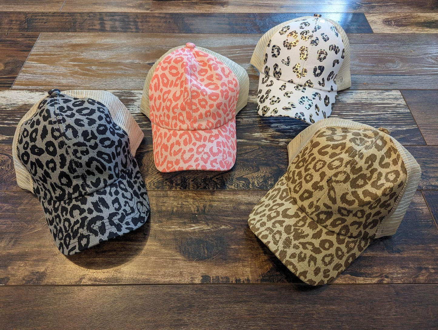 Leopard Print Hats
