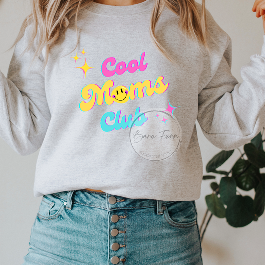 Cool Moms Club | Transfer Only | Please add shirt or sweater to order*